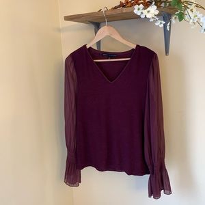 White House Black Market Long Sleeve Top